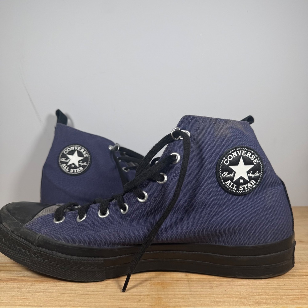 Converse Shoes Mens 12 Navy GoreTex A05564C Chuck 70 HiTop Sneakers Waterproof